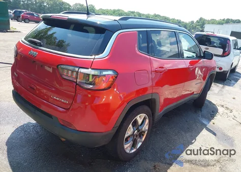 2021 Jeep Compass Limited 4X4 z USA, uszkodzony, nr VIN 3C4NJDCB3MT599685